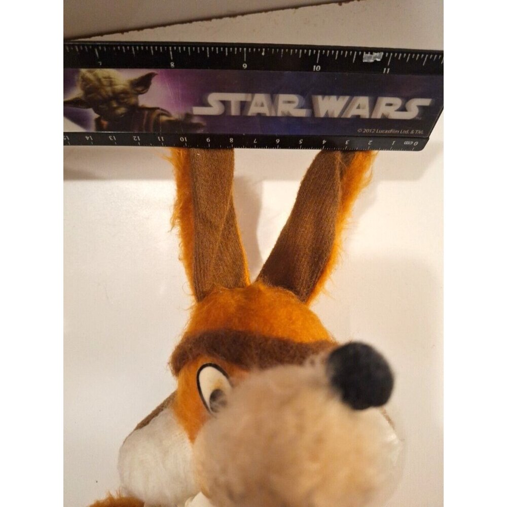 Coyote Plush A I Novelty Co 14" Carnival Fair Prize 1978 Vintage Wile E - Picture 7 of 14